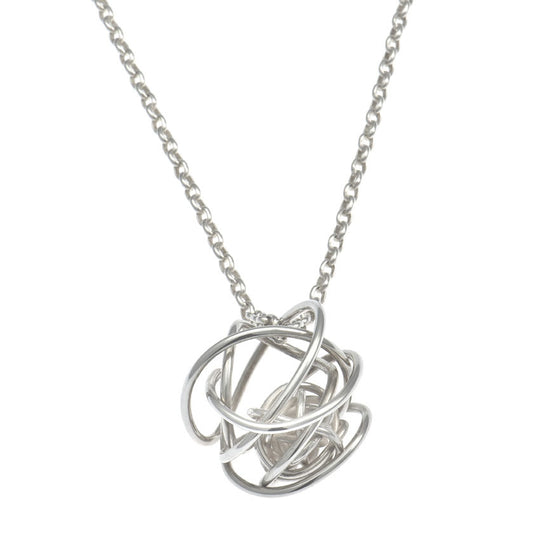 Cocoon Pendant - Sterling silver center