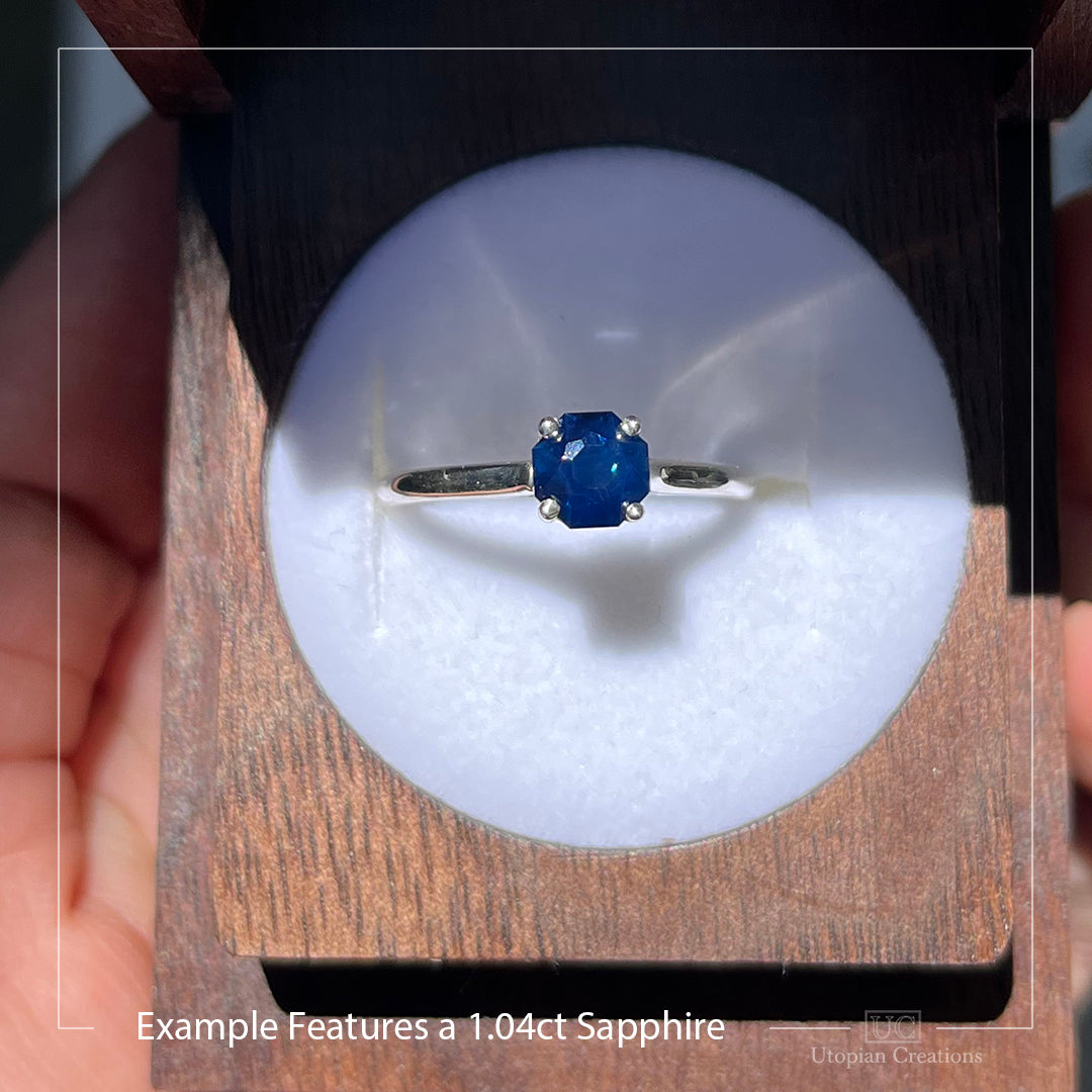 Proposal Ring - Ring Only, Choose The Main Gemstone Separately