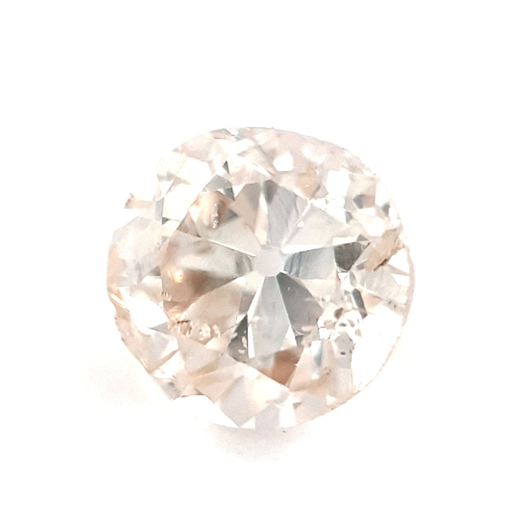 0.50ct Light Champagne Antique Diamond - Round
