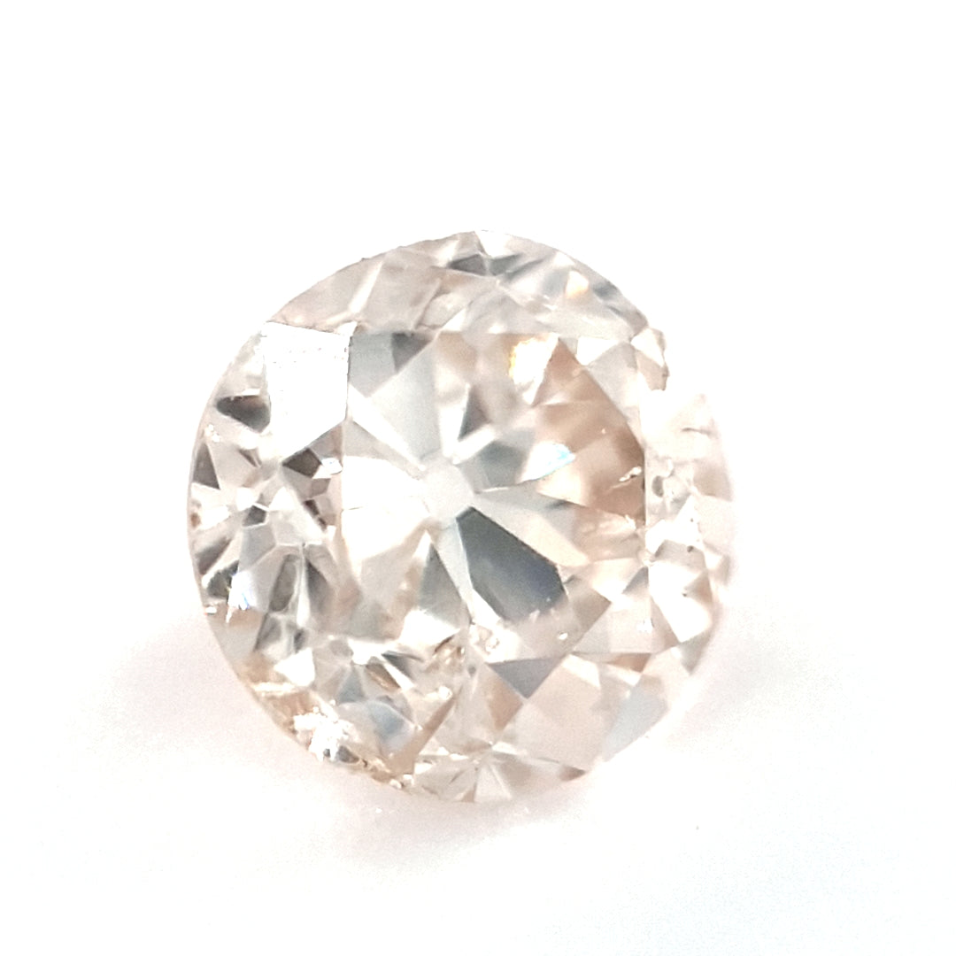0.50ct Light Champagne Antique Diamond - Round