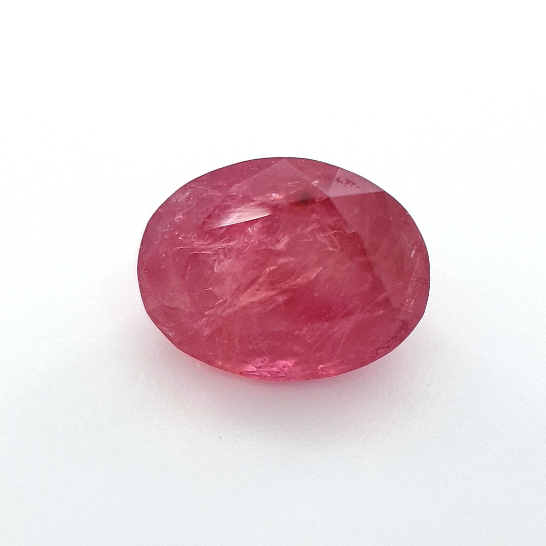 1.82ct Tanzanian Ruby - Red, Pink  - Oval