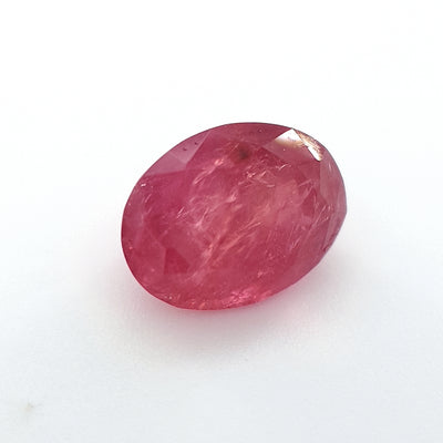 1.82ct Tanzanian Ruby - Red, Pink  - Oval