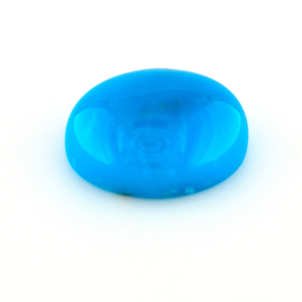 2.85ct Arizona Turquoise, Blue - Oval