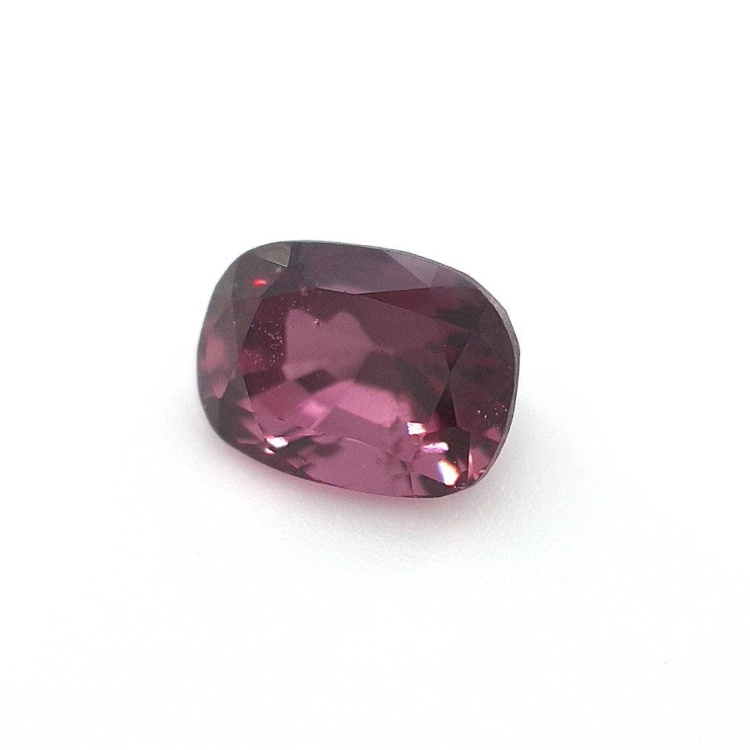 1.20ct Vintage Spinel, Raspberry, Red - Cushion