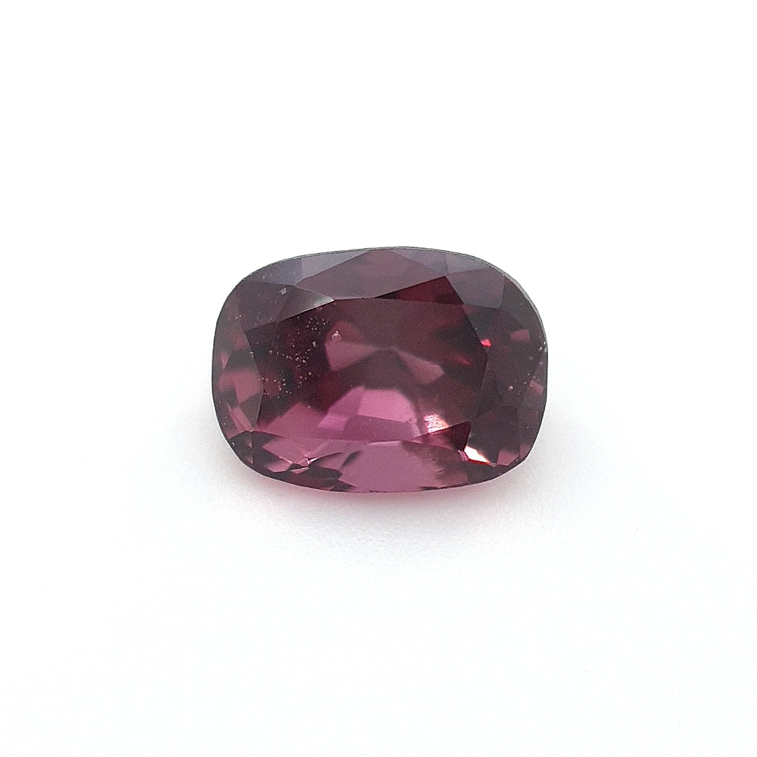 1.20ct Vintage Spinel, Raspberry, Red - Cushion