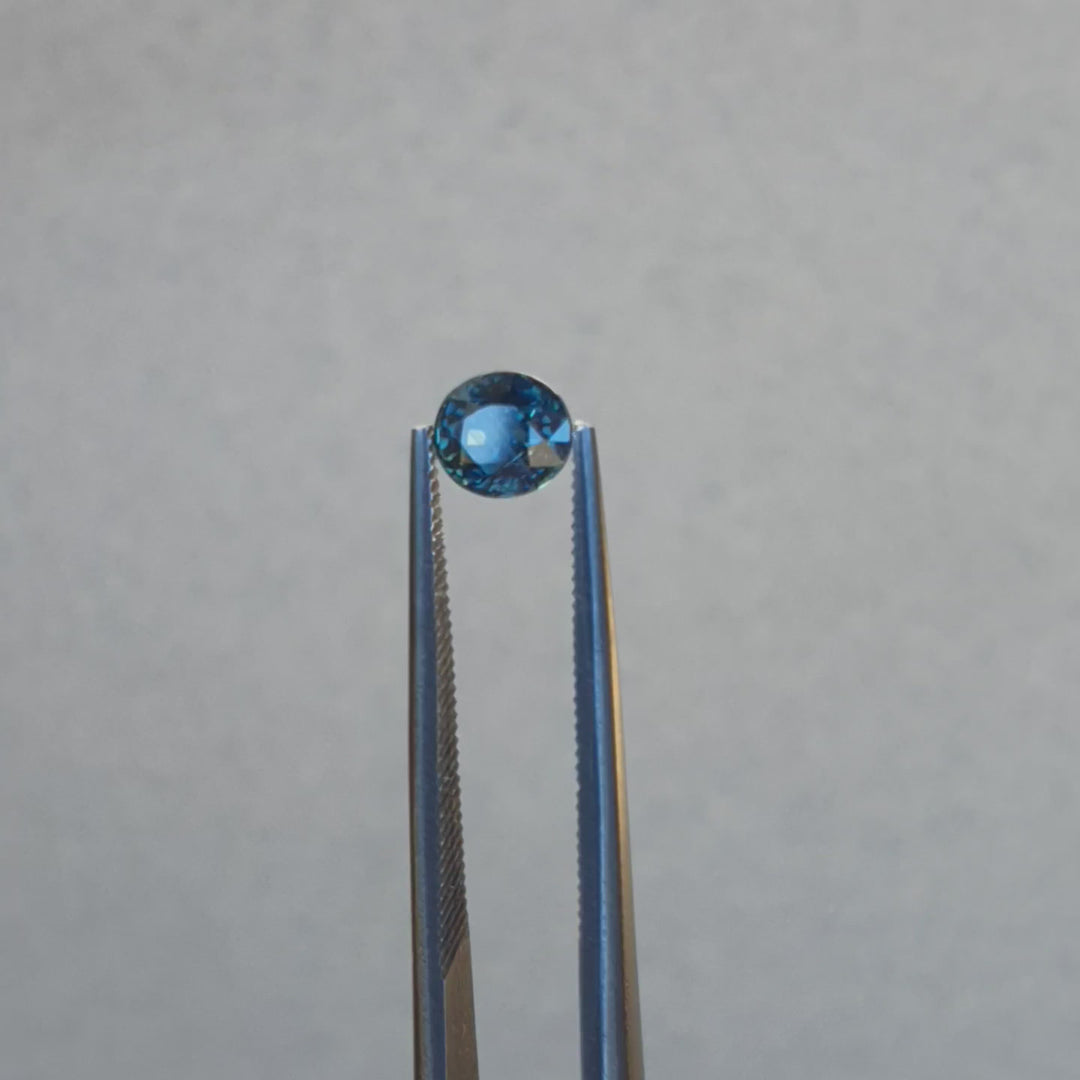 1.13ct Australian Sapphire, Blue, Teal - Oval