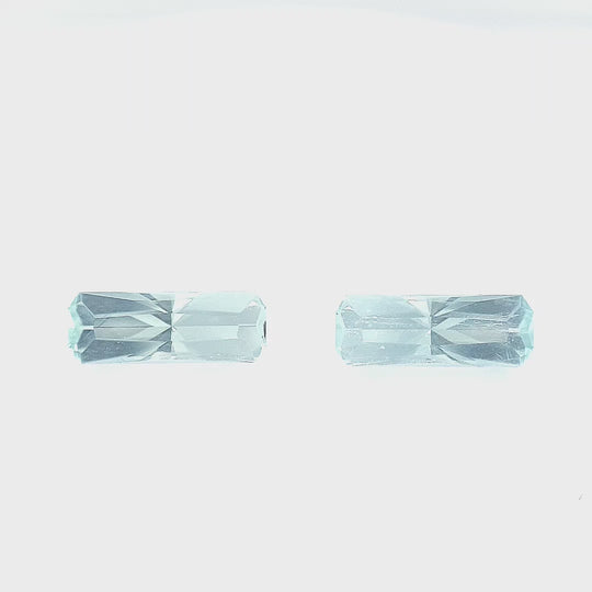 1.34ct Australian Aquamarine - Scissor Cut