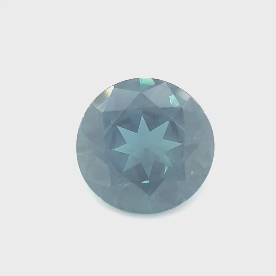 1.58ct Australian Sapphire, Blue - Round