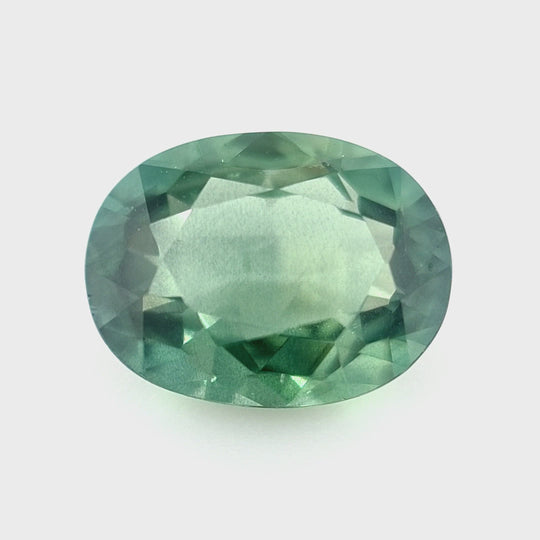 1.78ct Australian Sapphire, Teal, Green, Blue - Oval