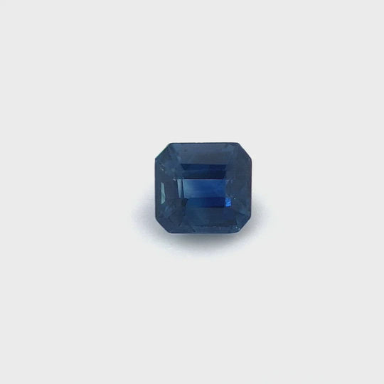 0.46ct Australian Sapphire, Blue - Emerald Cut