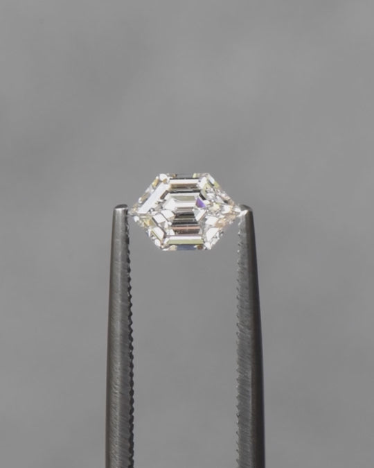 0.49ct Diamond Foundry Lab Diamond - Hexagon
