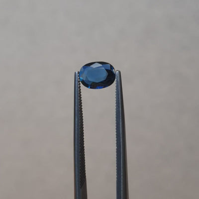 0.99ct Australian Sapphire, Blue - Oval