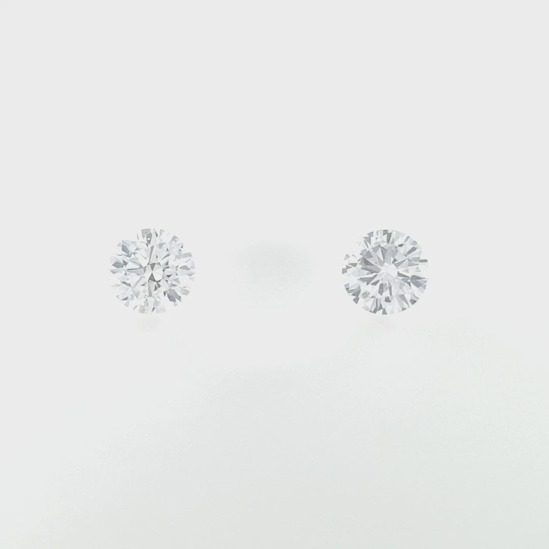 0.23ct TDW Australian Argyle Diamond Pair - Round
