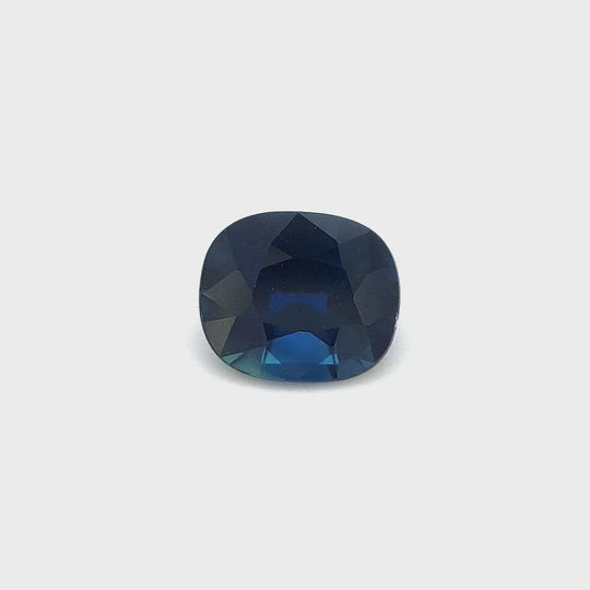 0.75ct Australian Sapphire, Blue - Cushion