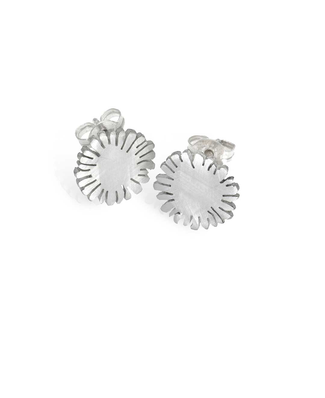 Calendula earring - Medium - Sterling Silver