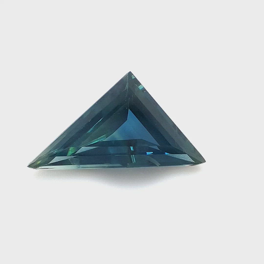 1.77ct Australian Sapphire, Blue - Triangle