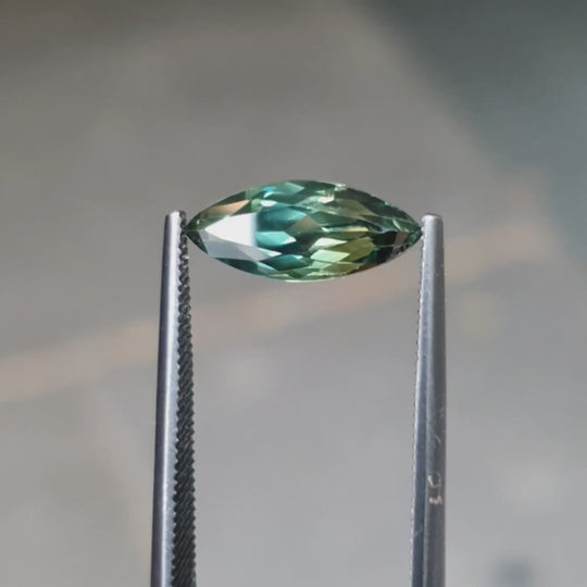 2.30ct  Australian Parti Sapphire, Marquise