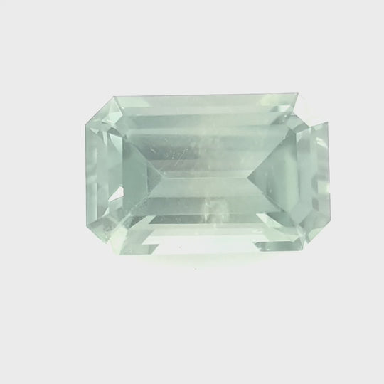 1.14ct Australian Sapphire, Green, Teal - Emerald Cut