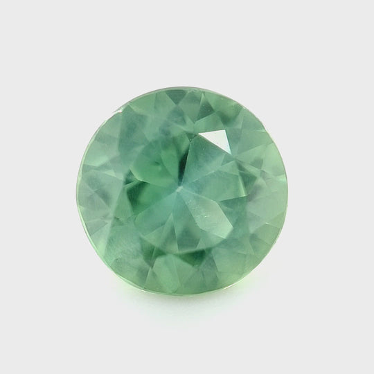 1.76ct Australian Sapphire, Teal, Green, Blue - Round