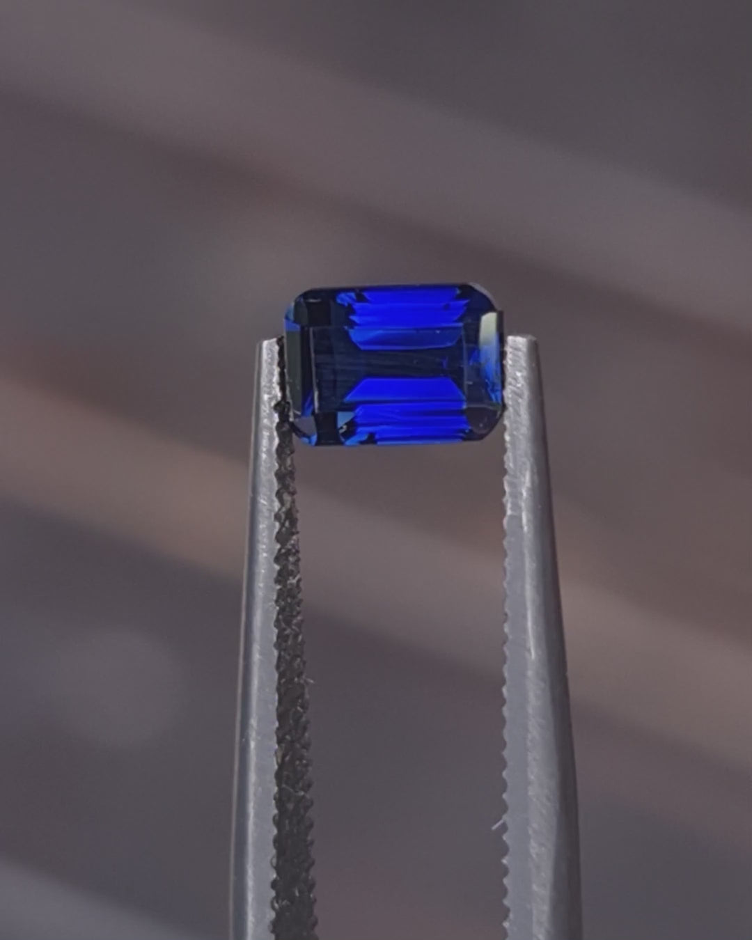 0.94ct Australian Sapphire, Blue - Emerald Cut