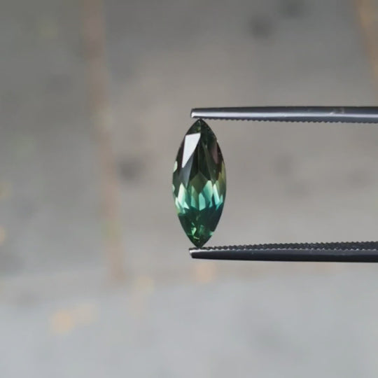 2.30ct  Australian Parti Sapphire, Marquise