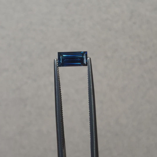 1.01ct Australian Sapphire, Parti, Blue, Yellow - Baguette