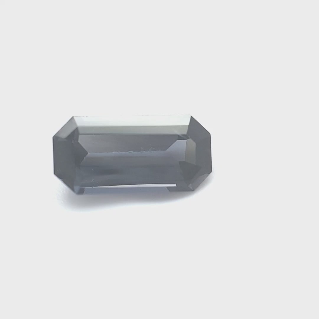1.56ct Tanzanian Spinel, Purple - Emerald cut