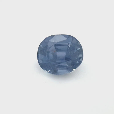 1.58ct Ceylon Sapphire, Blue, Violet - Oval, Cushion